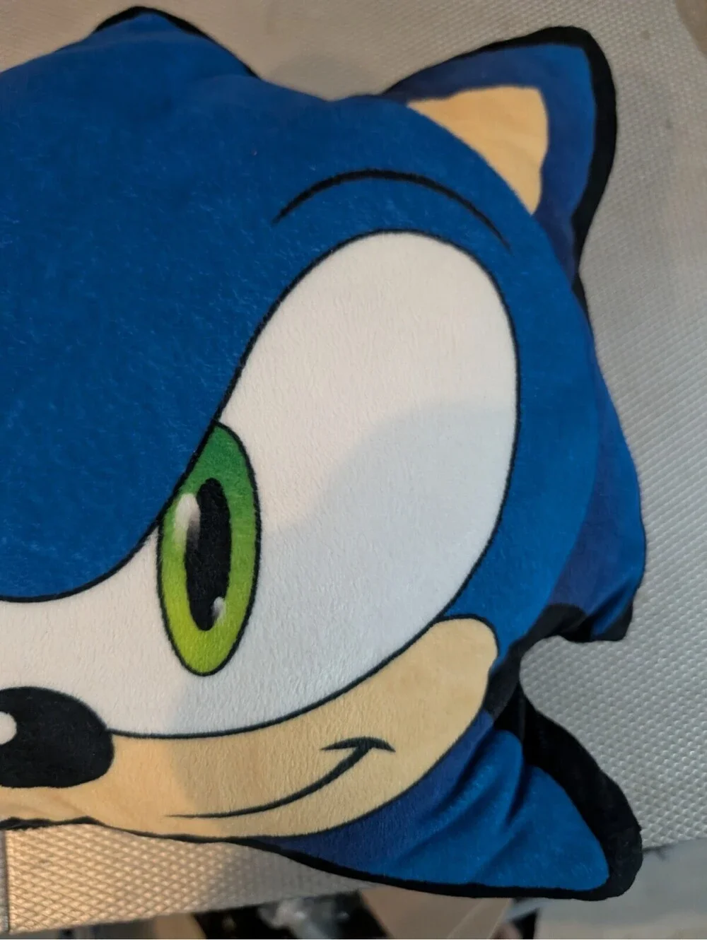 Sonic the Hedgehog Plush Pillow - Soft and Comfy Character Cushion